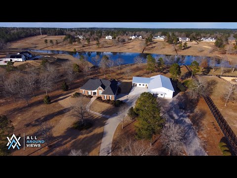 Aerial Video of 764 Blue Roan Ct in Aiken South Carolina (Currently for Sale)